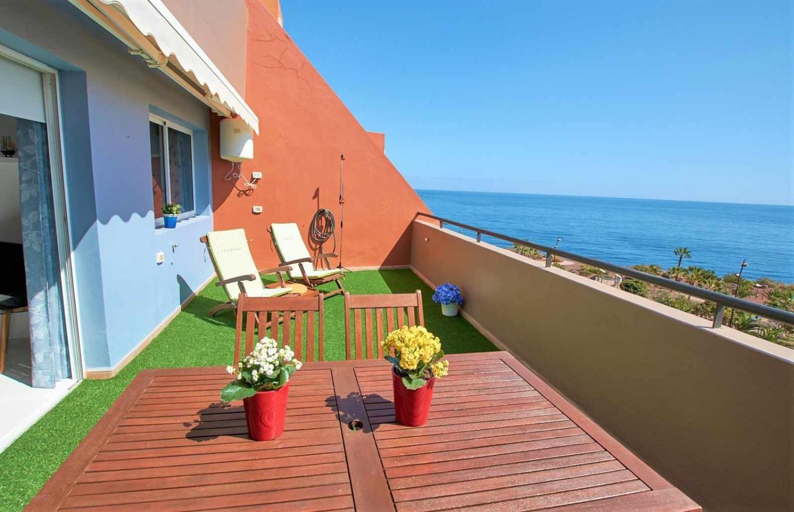 Bonita Vivienda Con Vistas Al Mar Playawifi Leilighet Radazul Eksteriør bilde