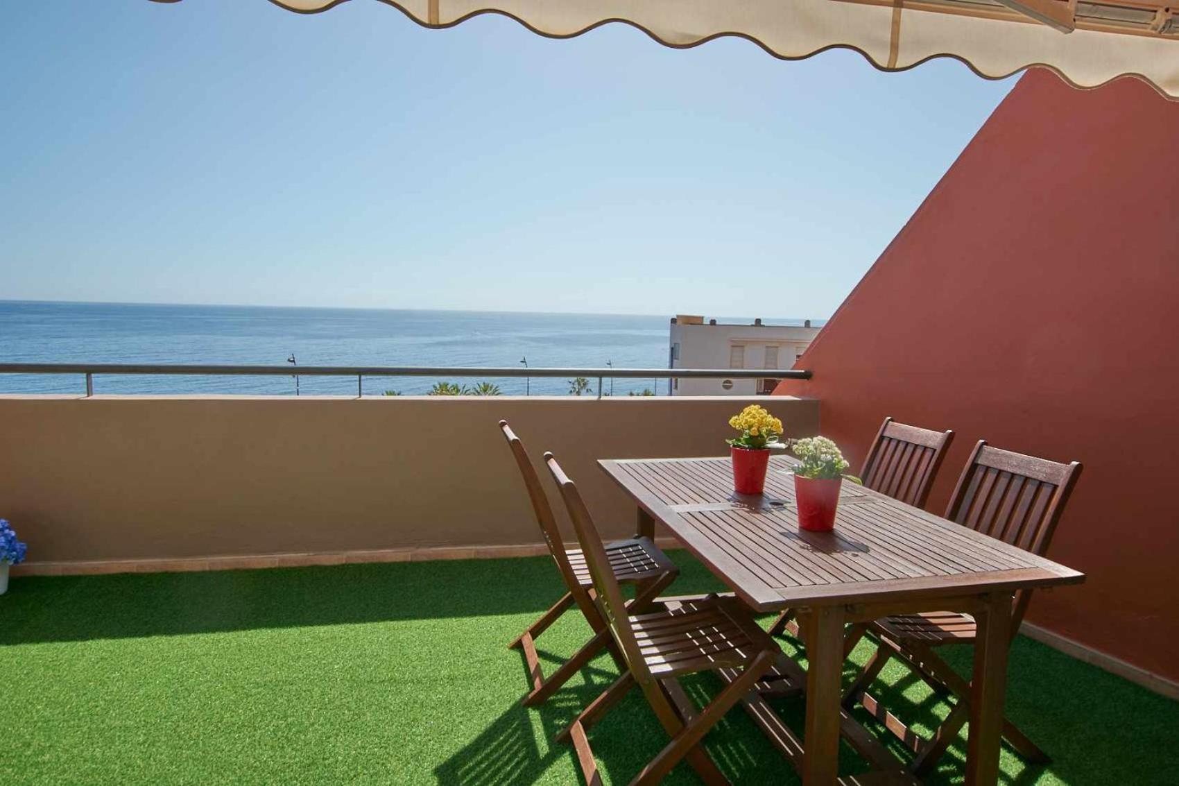 Bonita Vivienda Con Vistas Al Mar Playawifi Leilighet Radazul Eksteriør bilde